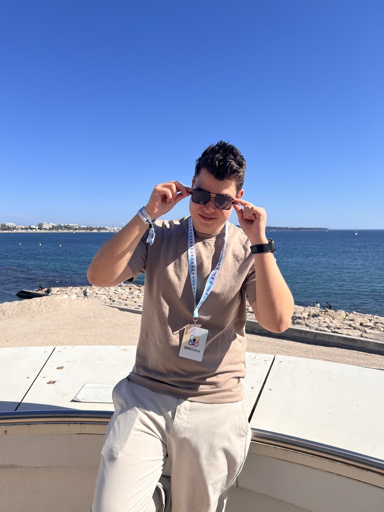 Enrico Franke bei ETHGlobal Cannes